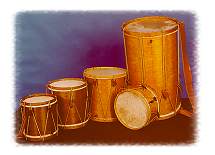 Click on this picture to read more about Tabors from Harms Historical Percussion